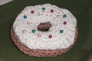 Donut Pincushion with sprinkles
