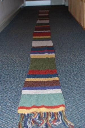 tom baker scarf pattern