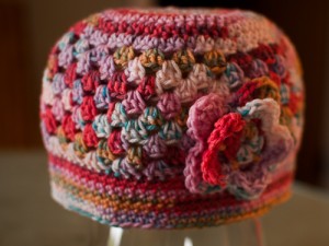 Multi pastel hat
